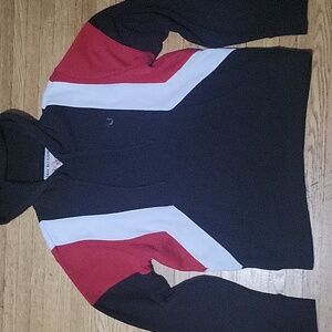 True Religion *** Men's L Sweater *** Red Black White